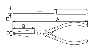 flat nose